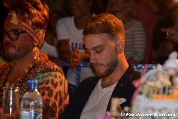 Yashyra Gonzalez y Carlos Santana, Miss y Míster de El Caracol 2018 (Foto Francisco Javier Santana)